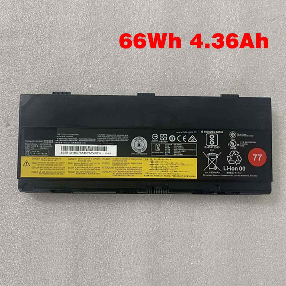 15.2V 4.36Ah 00NY490 Laptop Battery for Lenovo Thinkpad P50 P51 P52