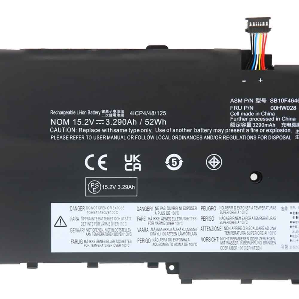 Lenovo X1C Yoga Carbon Gen 6 SB10K97567 battery