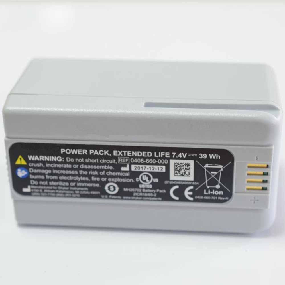 7.4V 39Wh 0408-660-000 Medical Battery for Stryker Power Pack Extended Life