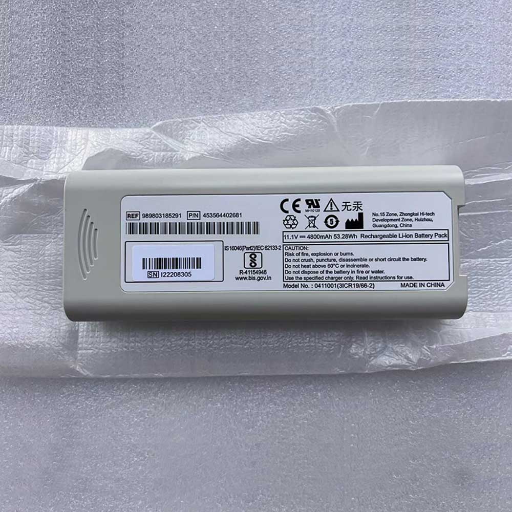 11.1V 4800mAh 989803185291 Medical Battery for Philips TC10 TC20
