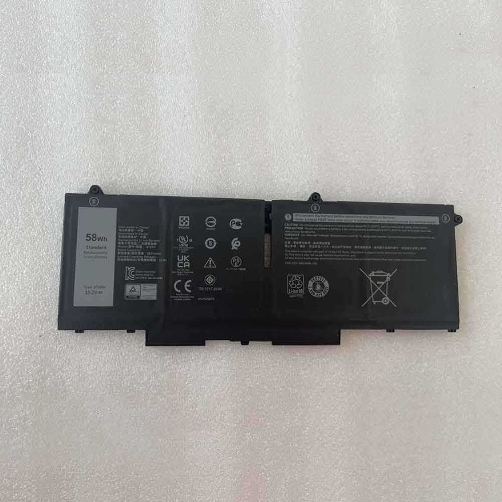 15.2V 3625mAh 07KRV Laptop Battery for Dell Latitude 5330 5430 5530
