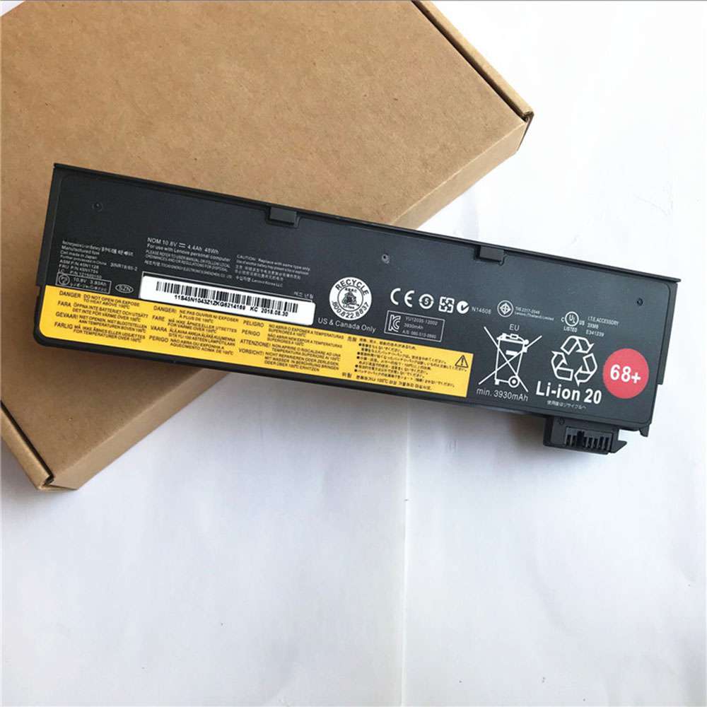 10.8V 4400MAH/48WH/6Cell 45N1124 Laptop Battery for Lenovo ThinkPad T440 T440s