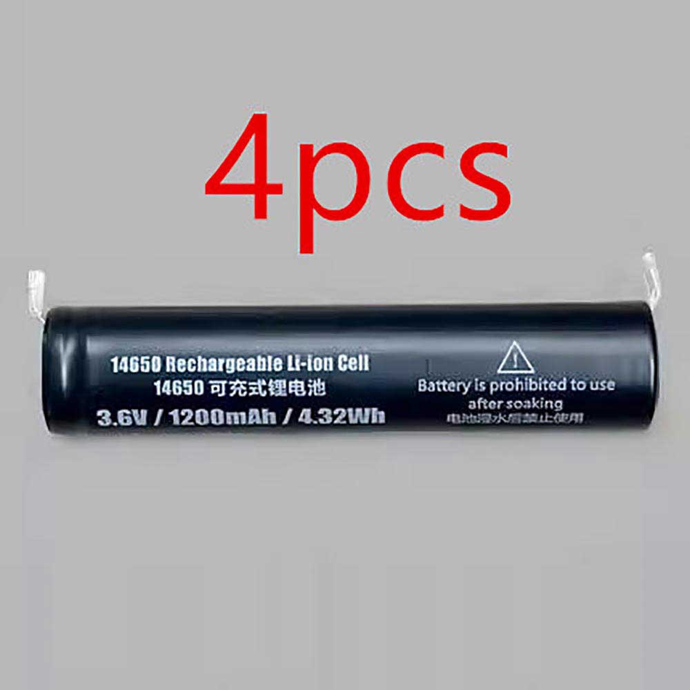 3.6V 1200mAh 14650 Electronic Batteries for DLG 14650 with Nickel Tab