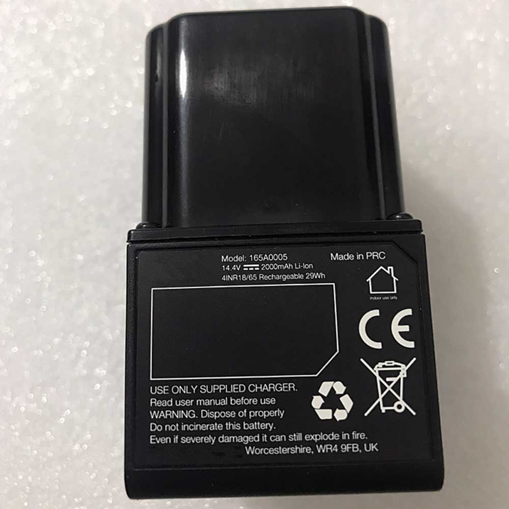 14.4V 2000mAh 165A0005 Vacuum Cleaner Battery for Gtech 165A0005