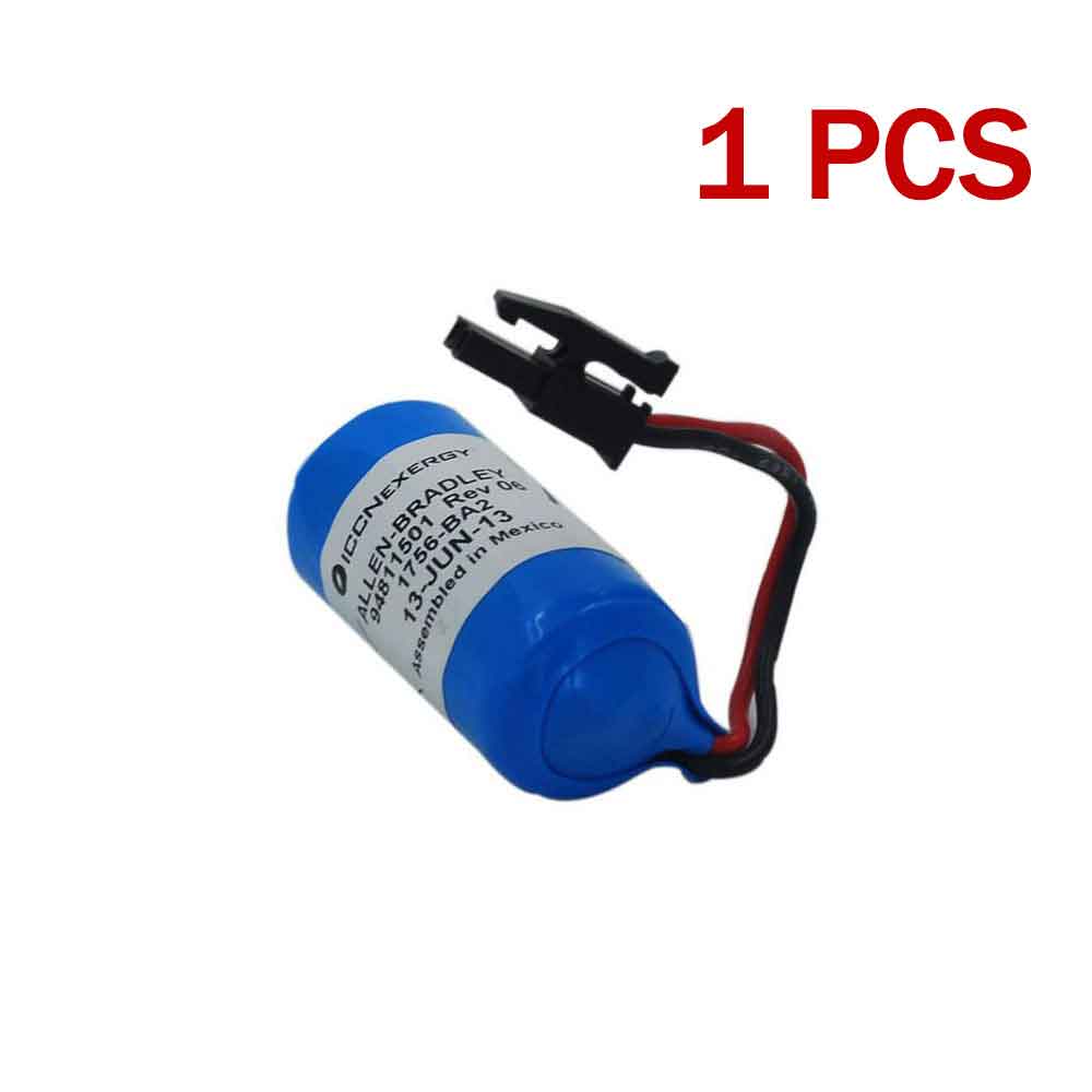 3V 1200mAh Allen Bradley 1756-BA2 / PLC Battery
 Replacement Battery