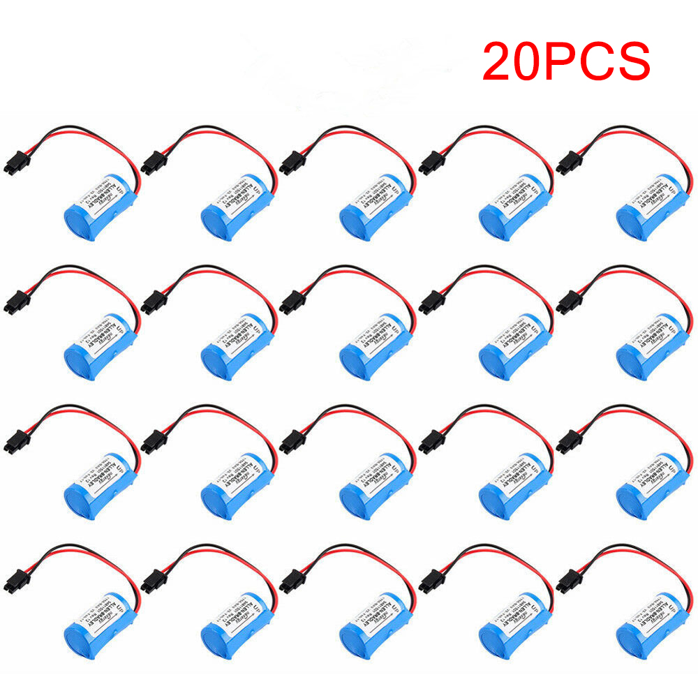 3.0V 1200mah 20pcs Allen Bradley 1747-BA 1756-BA2 1770-XO 1771  Replacement Battery