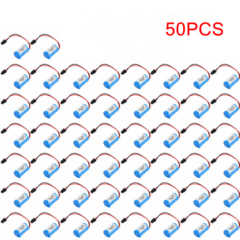 3.0V 1200mah 50pcs Allen Bradley 1747-BA 1756-BA2 1770-XO 1771  Replacement Battery