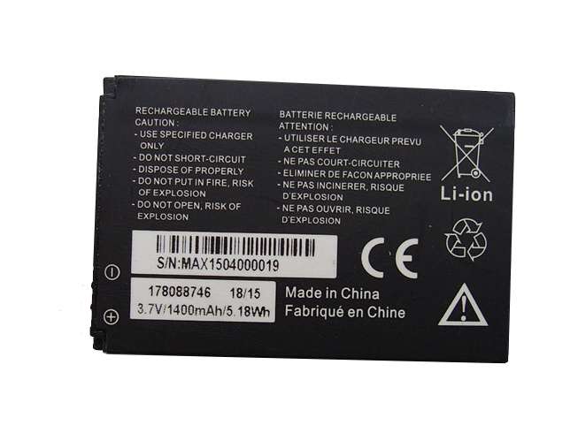 3.7DVC 1400mAh/5.18Wh 178088746 Smartphone Battery for MobiWire 3.7V 1400MAh 5.18Wh Phone panels