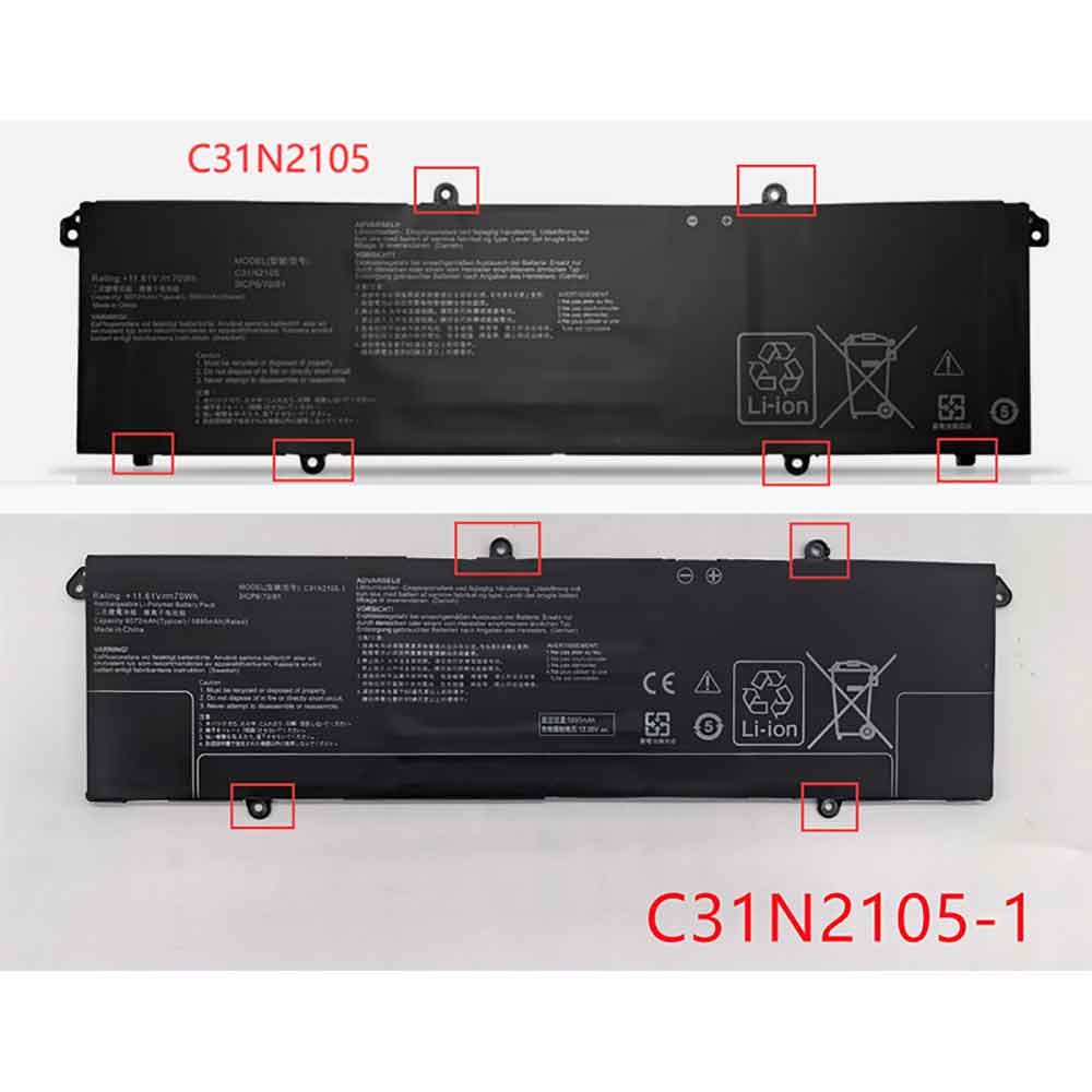 Asus Creator Q530V Q540V battery