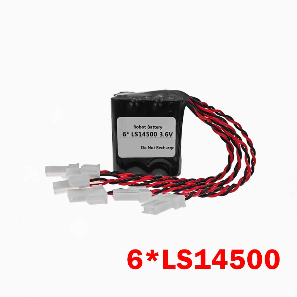 3.6V  6*LS14500 PLC Battery for Saft LS14500 ER210