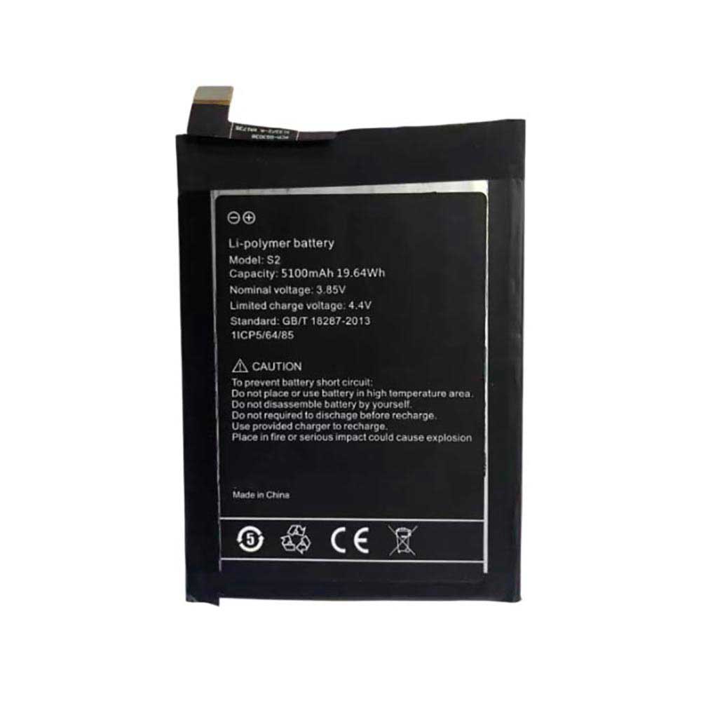 3.85V 5100mAh S2 Smartphone Battery for Umidigi S2