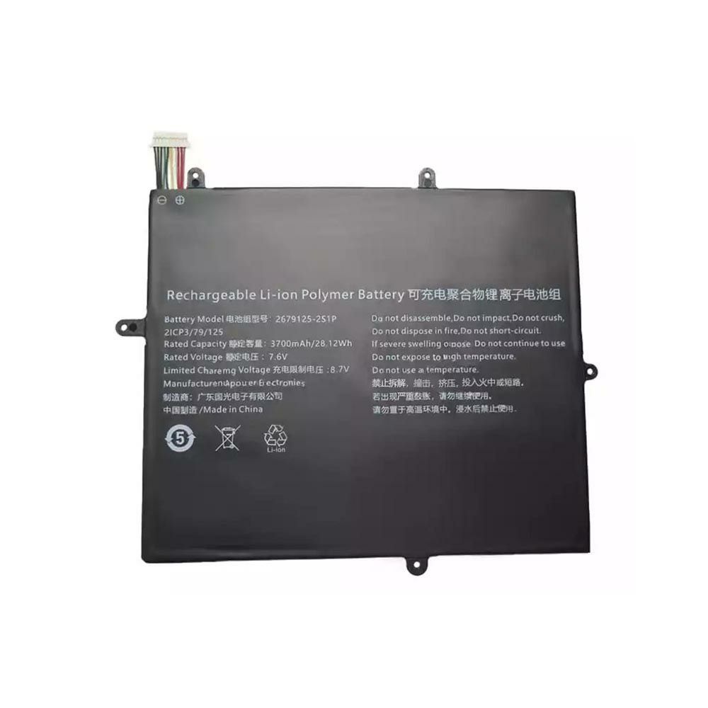Rtdpart 2679125-2S1P battery