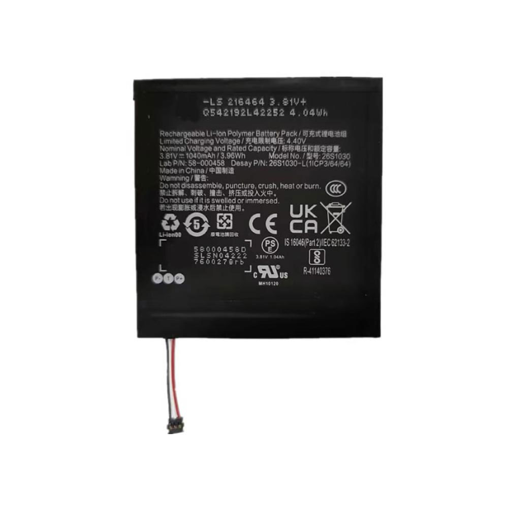 26S1030 1040Wh Replacement battery for Amazon Kindle 2022 C2V2L3