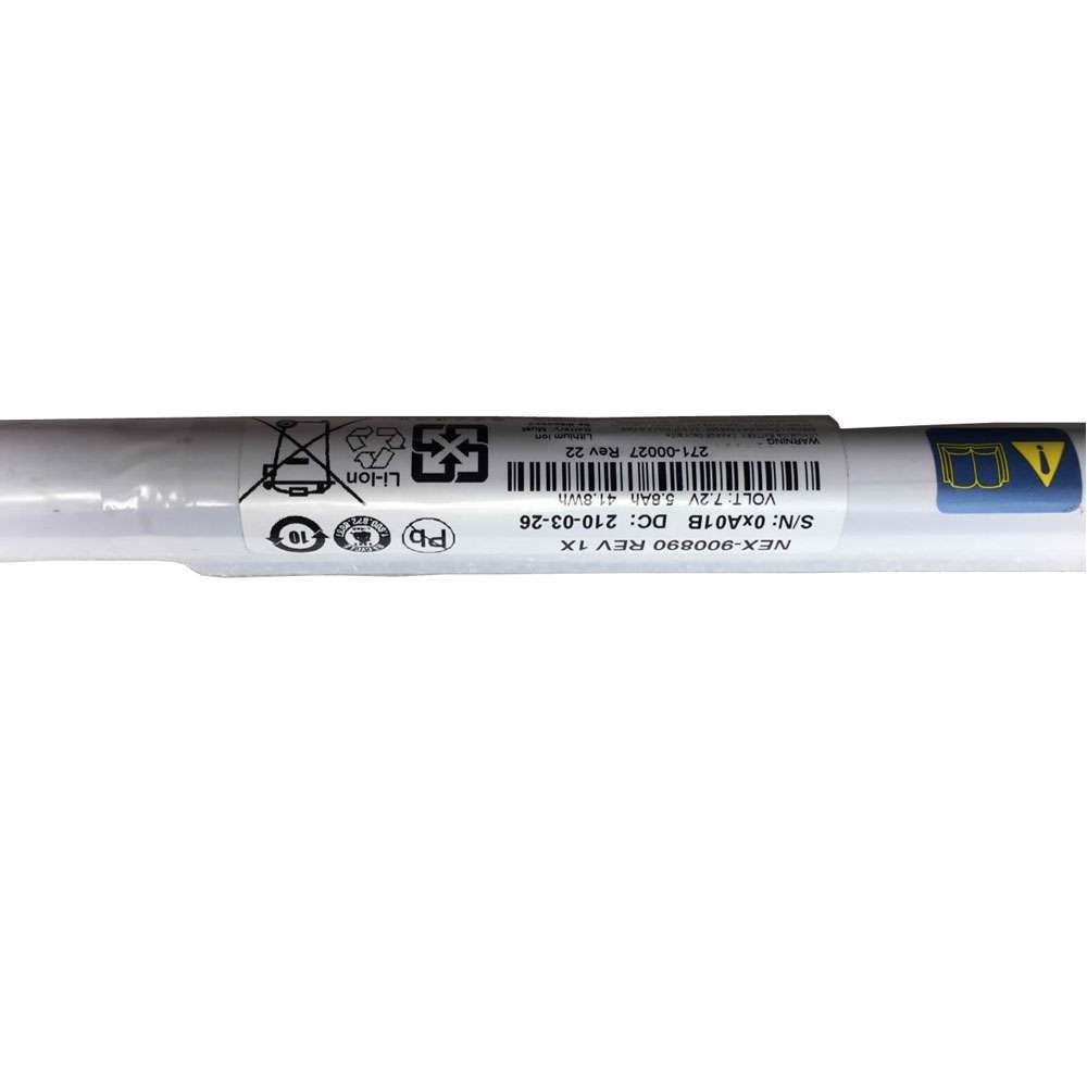 7.2V(Not Compatible 7.4V) 5.8Ah/41.8wh NEX-900890 Laptop Battery for NetApp 271-00027 FAS3240