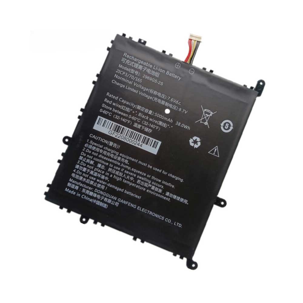 7.6V 5000mAh 2969G5-2S Laptop Battery for Chuwi Herobook CWI514 Larkbook X