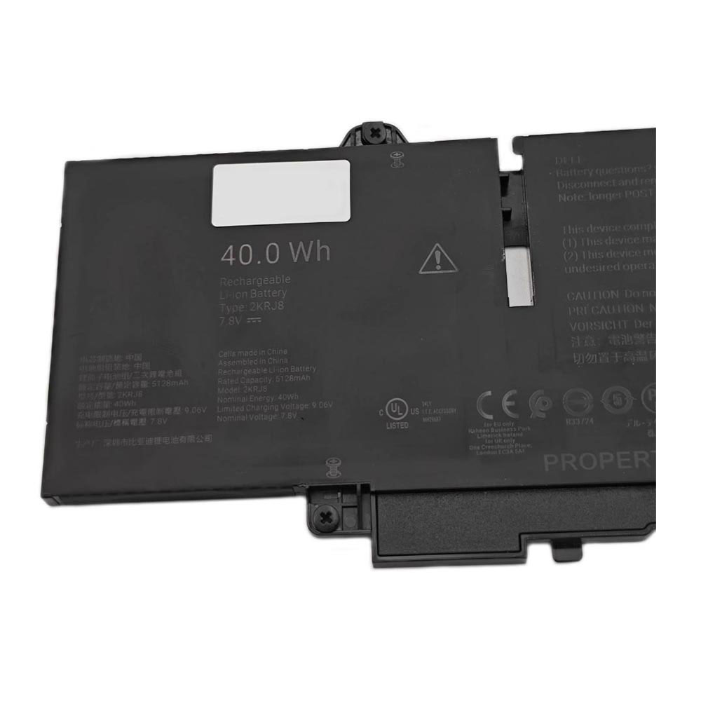 7.8V 5128mAh/40Wh 2KRJ8 Laptop Battery for Dell 00DGVV 0DGVV