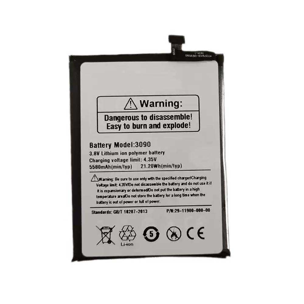 3.8V 5580mAh 3090 Smartphone Battery for Ulefone Armor 8