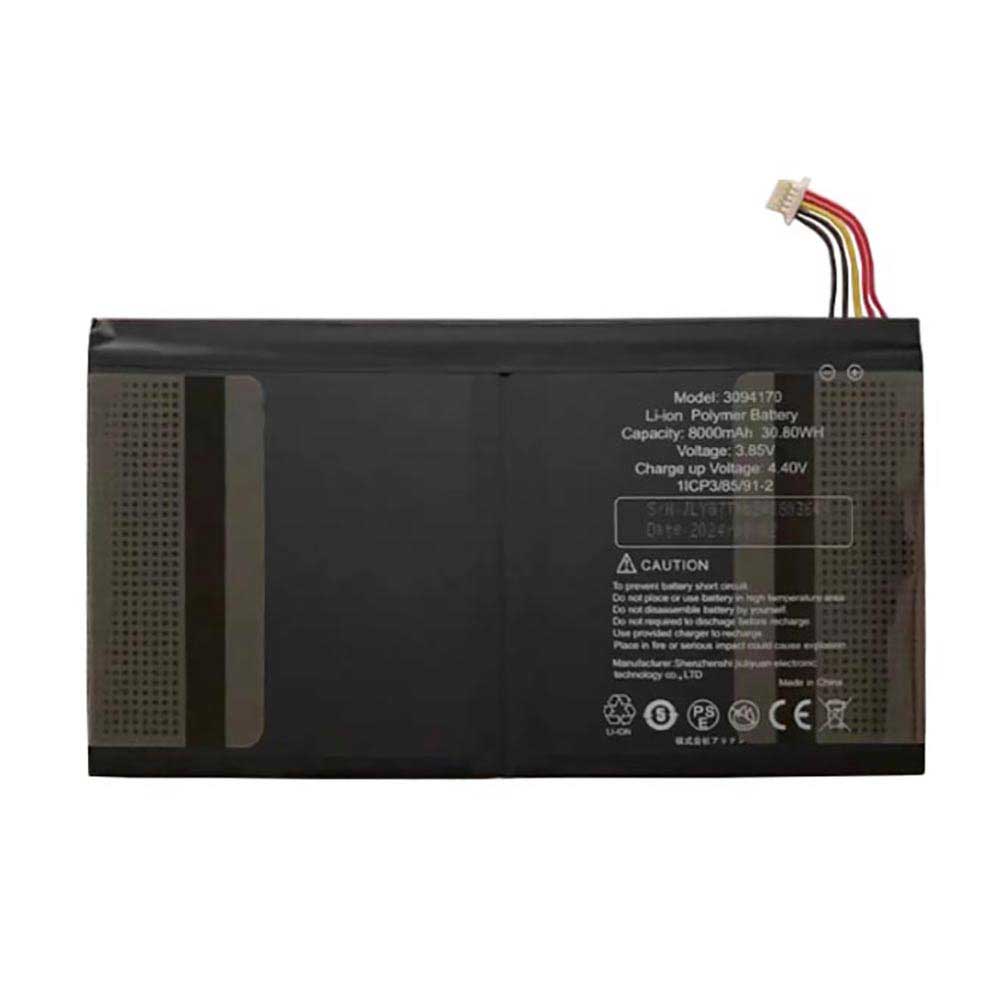 3.85V 8000mAh 3094170 Tablet Battery for Umidigi G7 Tab Pro