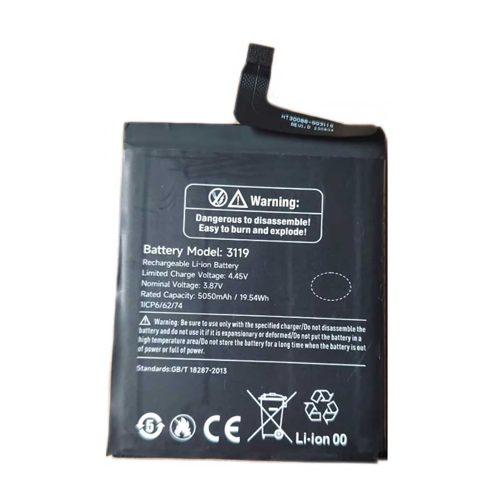 Ulefone Note 17 Pro battery