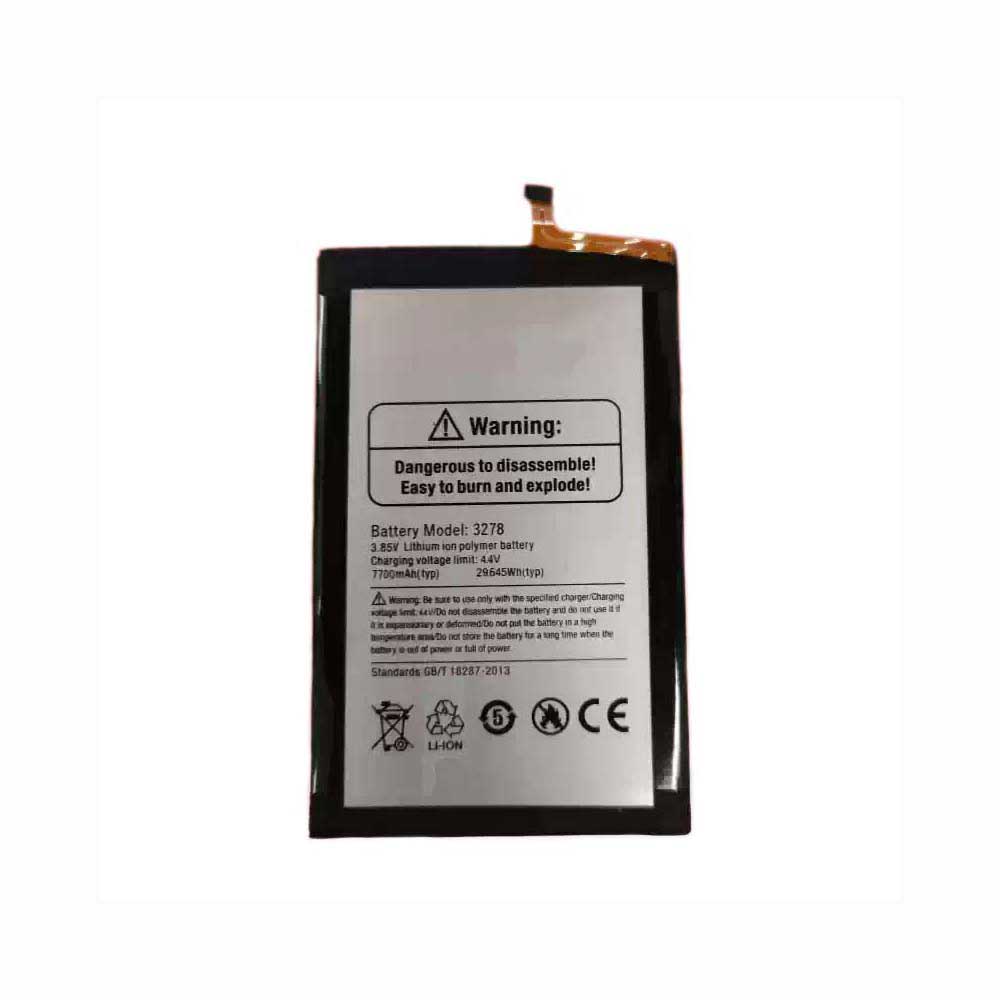 3.85V 7700mAh 3278 Smartphone Battery for Ulefone Note 12P