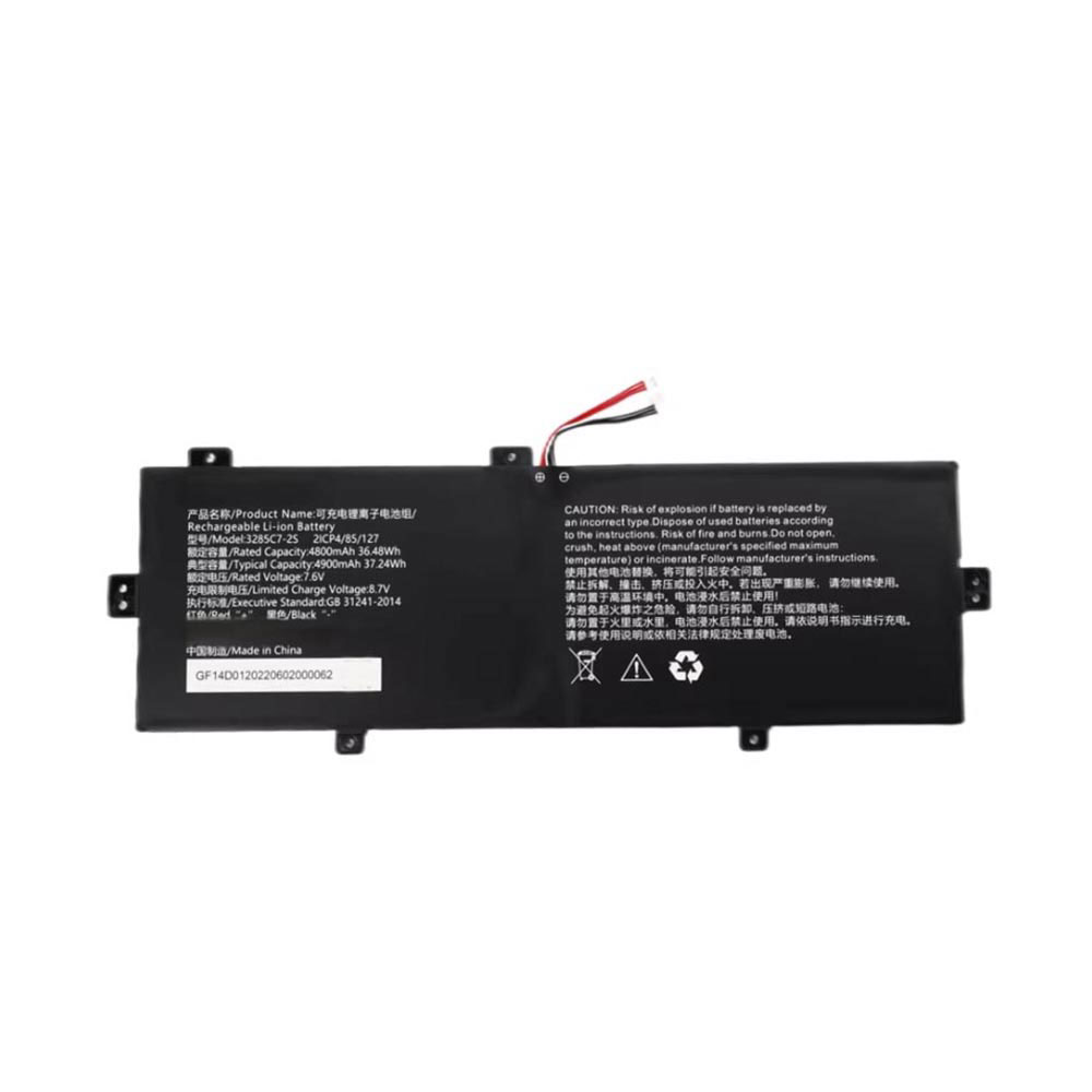 7.6V 4800mAh/36.48Wh 3285C7-2S Laptop Battery for Rtdpart 3285C7-2S