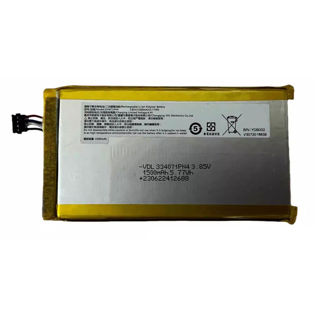 3.85V 1500mAh 334071PN4 Electronic Batteries for YOUDAO TINGLIBAO E6/E6 Pro