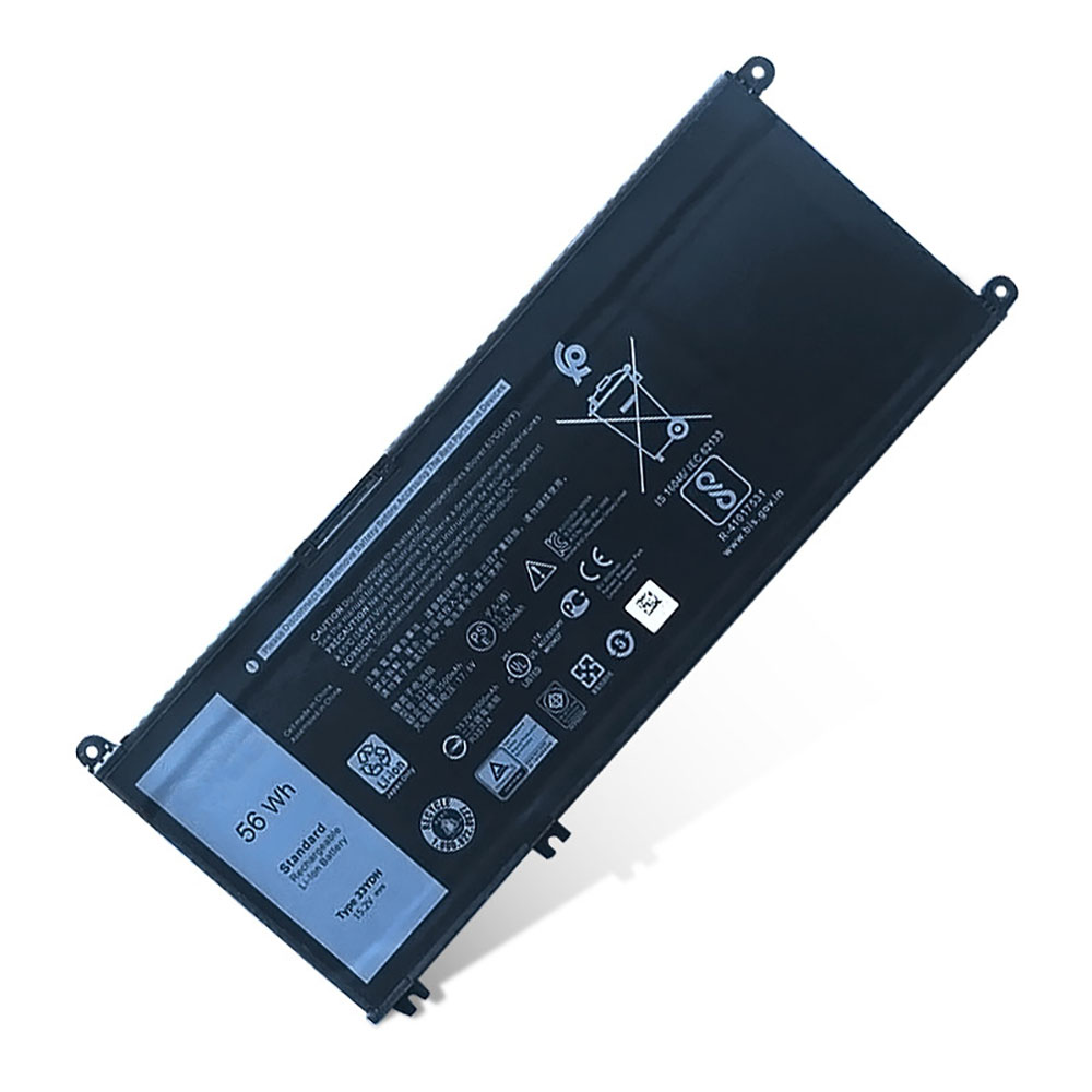 15.2V/17.8V 56Wh/3500mAh 33YDH Laptop Battery for Dell Inspiron 7778 7353 7779 3490