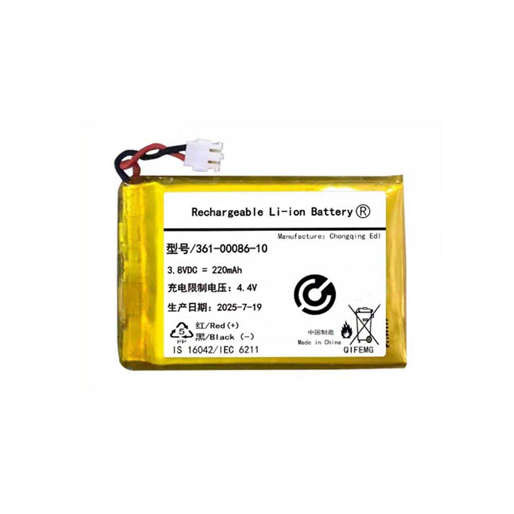 3.8V 220mAh 361-00086-10 Smart Watch Battery for Garmin Instinct solar STD-810G
