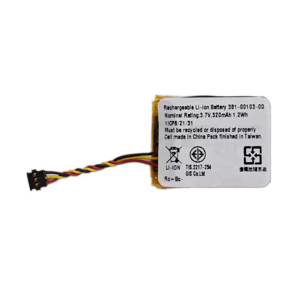3.7V 320mAh 361-00103-00 Electronic Batteries for Garmin Dash Cam 45