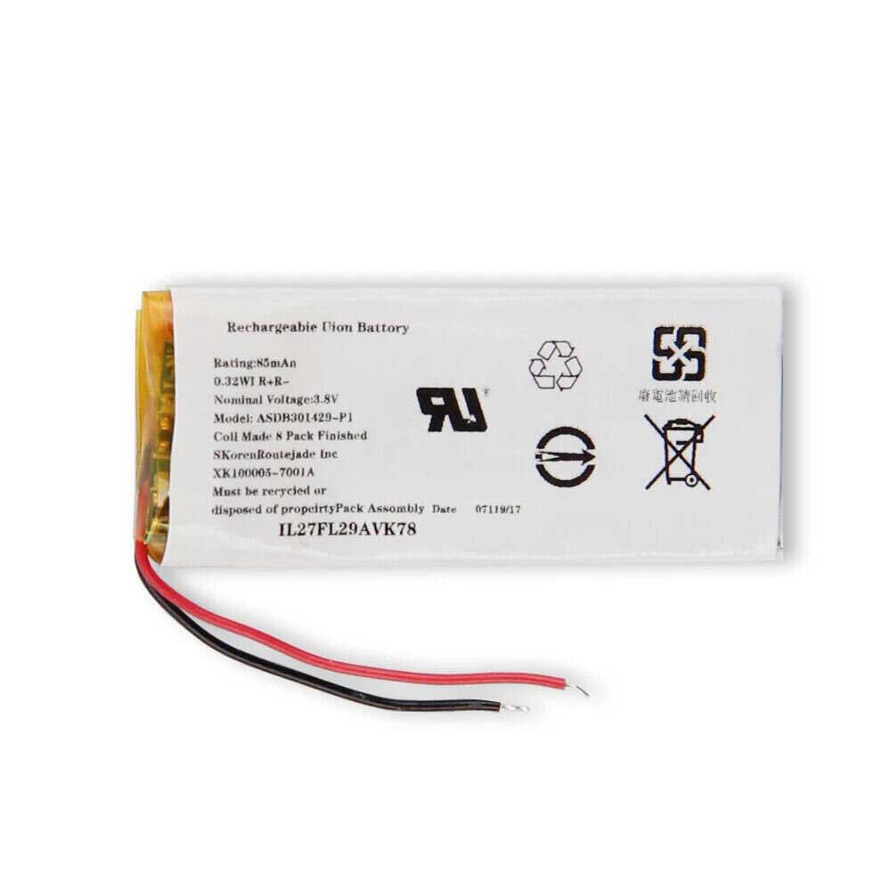 3.8V 100mAh 361-00104-20 Smart Watch Battery for Garmin Swim 2