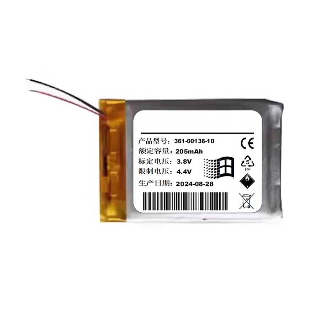 3.87V 205mAh 361-00136-10 Smart Watch Battery for Garmin Venu Sq
