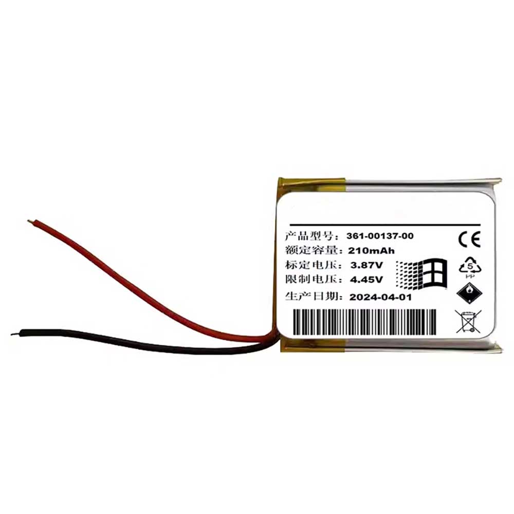 3.87V 190 mAh/0.74Wh 361-00137-00 Smart Watch Battery for Garmin Forerunner 255s