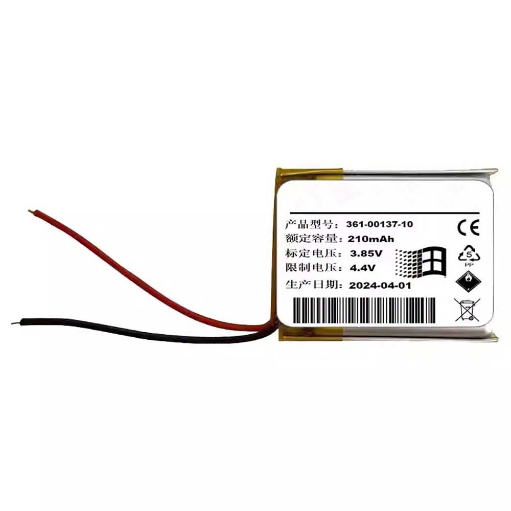 3.85V 190mAh 361-00137-10 Smart Watch Battery for Garmin Venu 2S