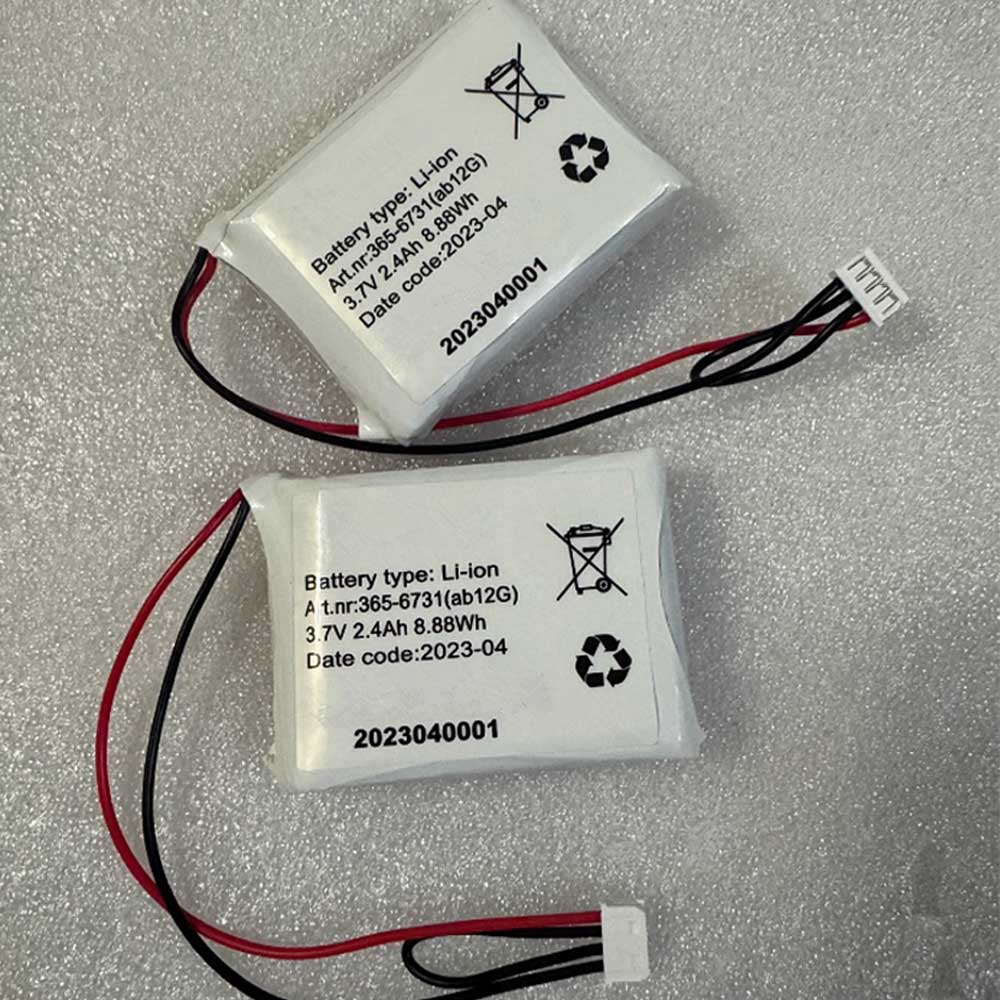 3.7V 2.4Ah 365-6731(AB12G) Electronic Batteries for ABB 365-6731