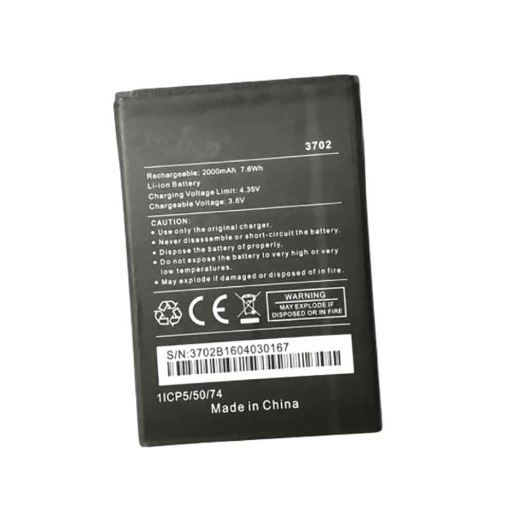 3.8V 2000mAh 3702 Smartphone Battery for Wiko 3072