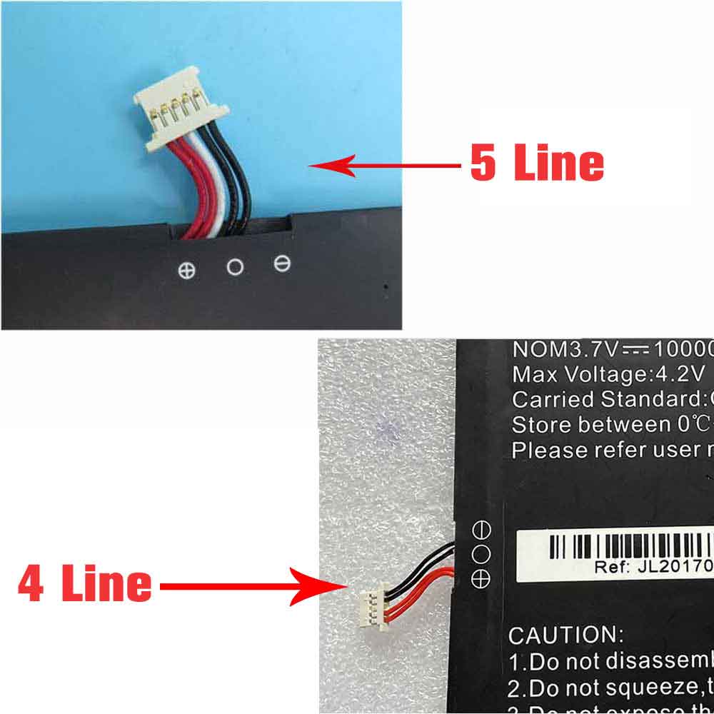 Haier VL-40100100-2s N14 NB44 BN46 360 battery
