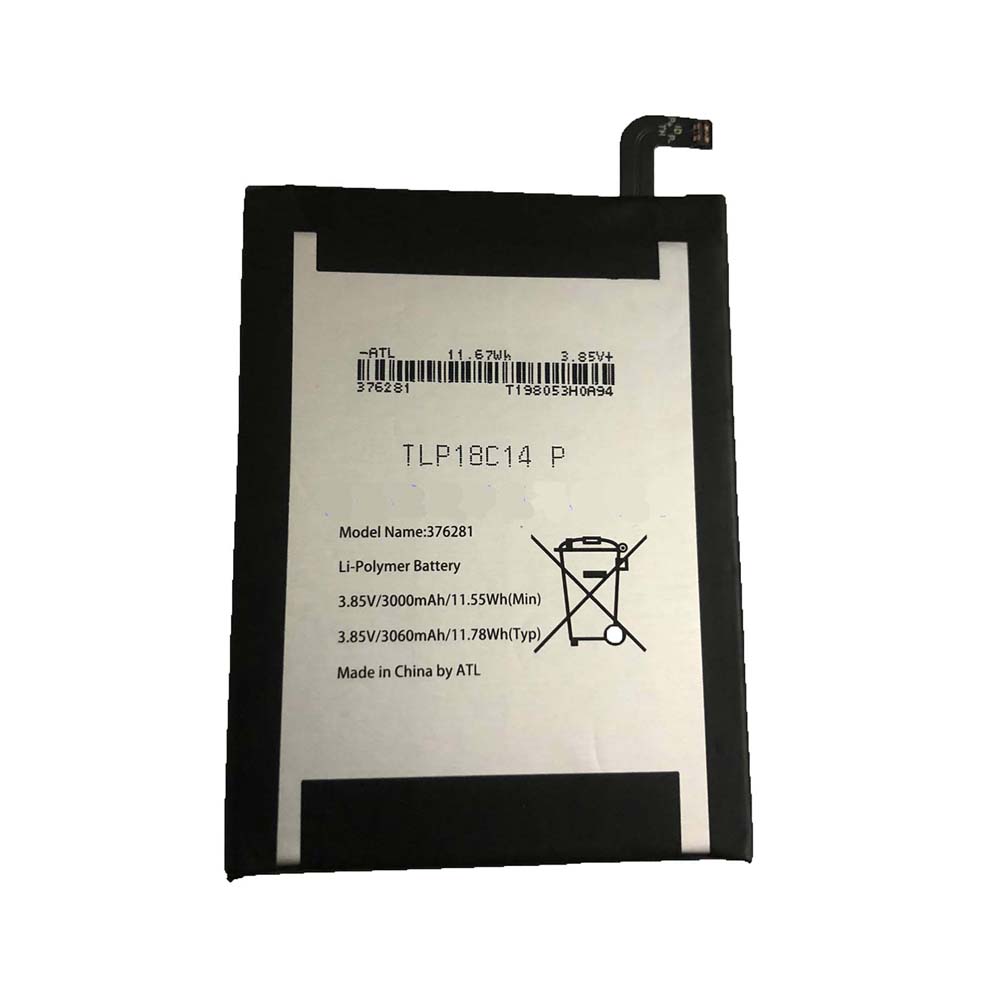 3.85V 3000mAh/11.55WH 376281 Smartphone Battery for Sugar S11