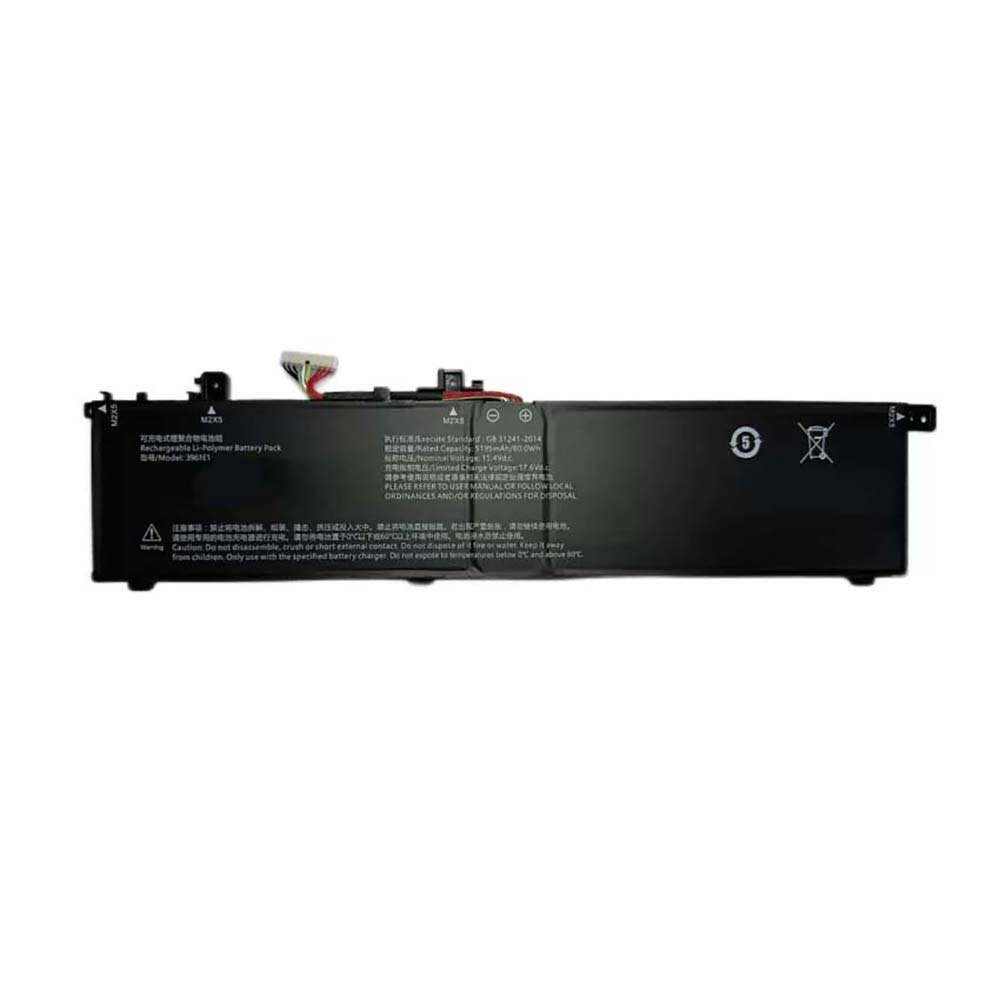 15.4V 5195mAh 3961E1 Laptop Battery for Machenike Mechrevo Dawn 16 L16-i713650