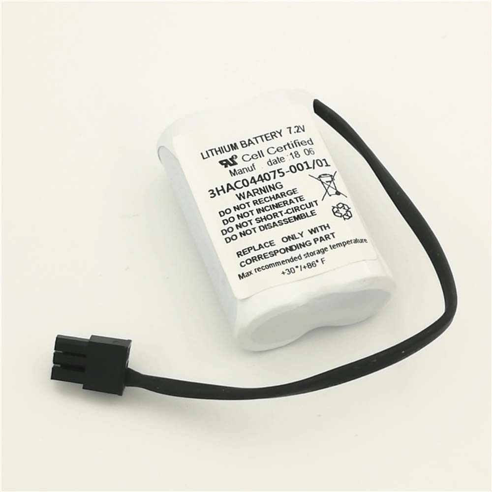7.2V  3HAC044075-001-01 PLC Battery for ABB Robot The New Version CPU