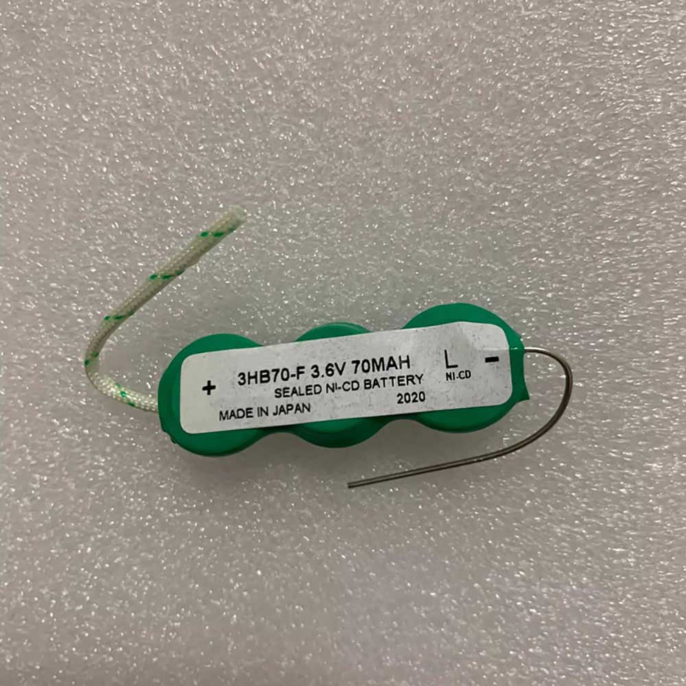 3.6V 70mAh Varta 3HB70-F 3GB70-F 3/80H Replacement Battery