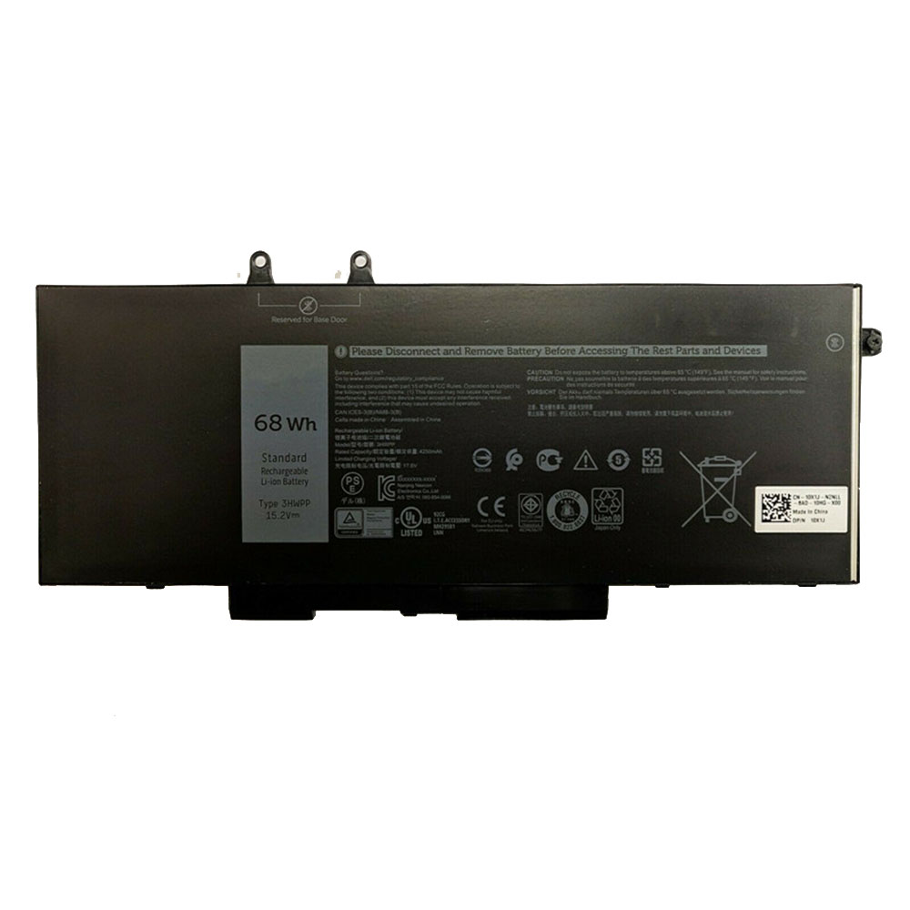 15.2V/17.6V 4250mAh/68WH 3HWPP Laptop Battery for Dell LATITUDE 5501