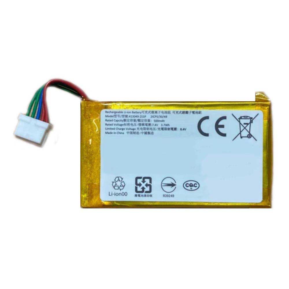 7.4V 500mAh 413049-2S1P Printers Battery for HP Sprocket 200 Printer 1AS85A H413049
