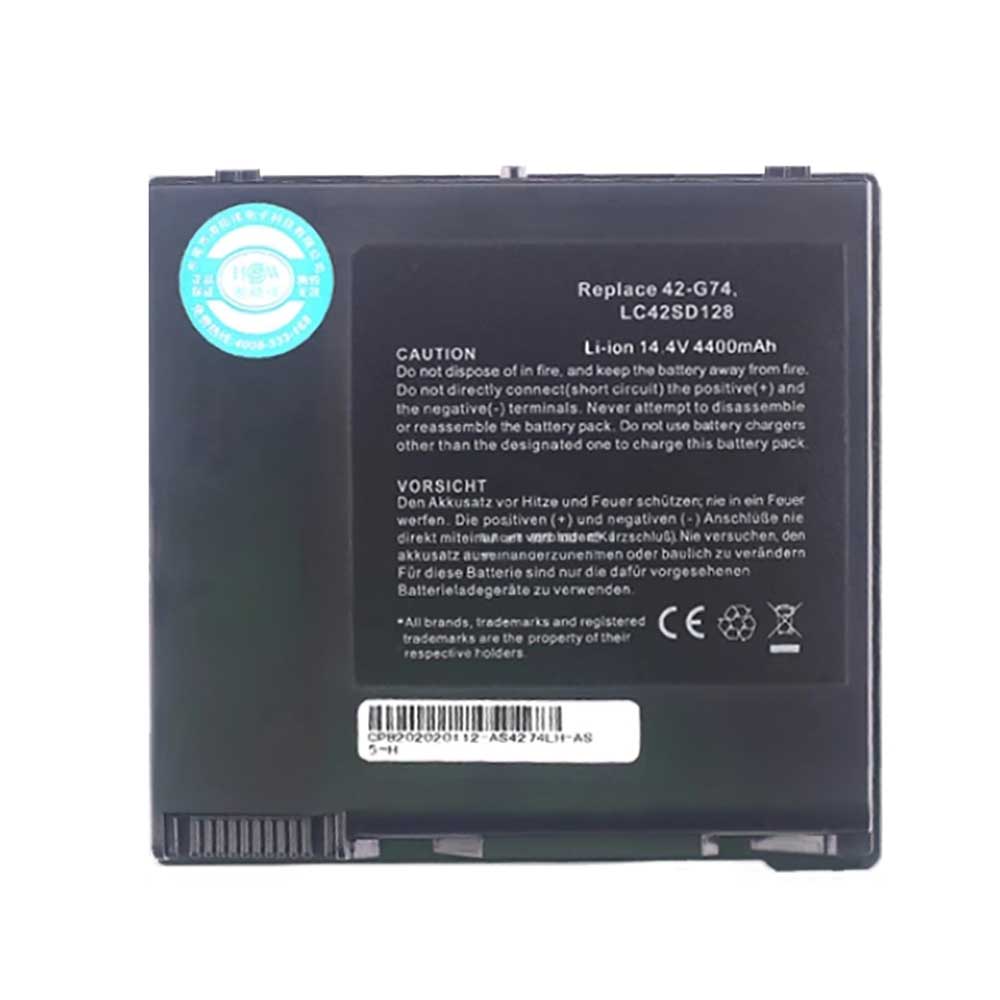 14.4V 4400mAh A42-G74 Laptop Battery for Asus G74S-XR1