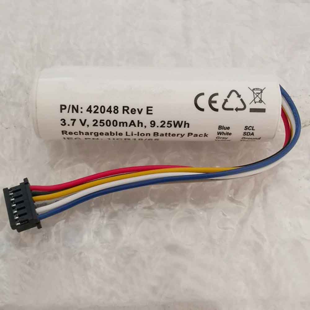 3.7V 2500mAh 42048 Medical Battery for Moog 42048 Rev E  Feeding Pump