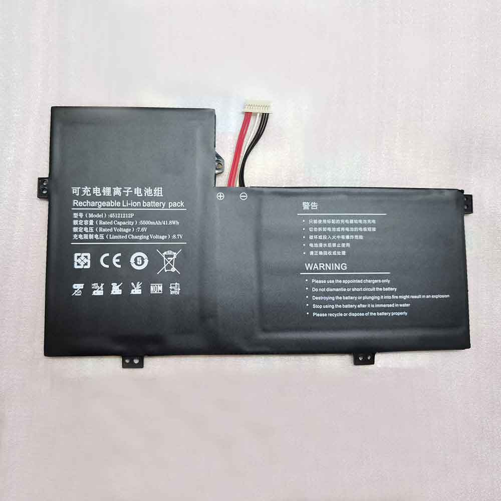 7.6V 5500mAh 45121212P Laptop Battery for Gateway GWTN116-1BL GWTC116-2BL GWTC116-1BK