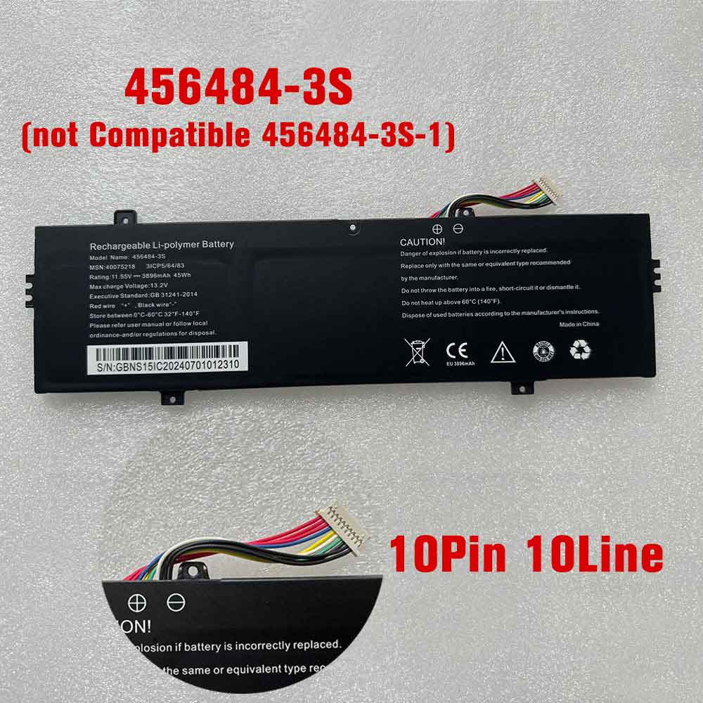11.55V 3896mAh Medion E16401 E16402 E15303 E15407 15309 Replacement Battery