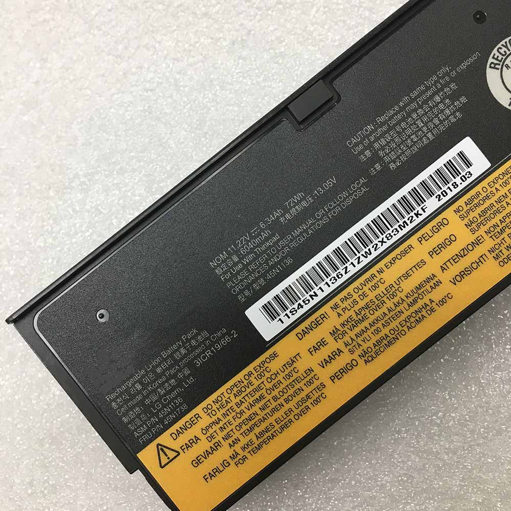 Lenovo ThinkPad X240 X250 T450 T440 T440s battery