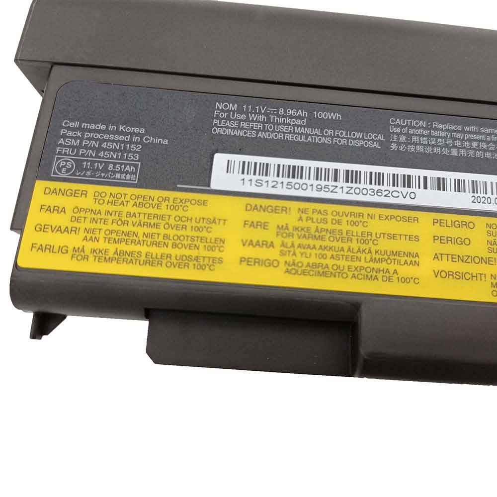 Lenovo Thinkpad L410 T440p T540p W540 W541 battery