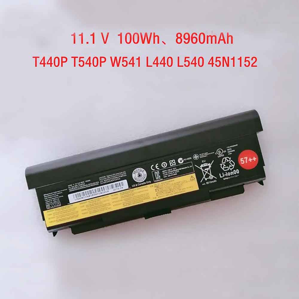 11.1V 8960mAh 45N1152 Laptop Battery for Lenovo Thinkpad L410 T440p T540p W540 W541