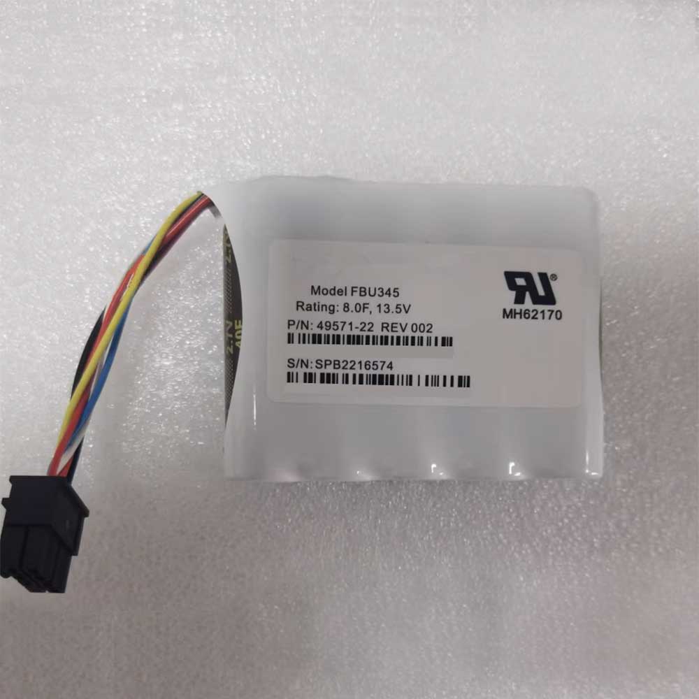 13.5V 8.0F FBU345 Electronic Batteries for LSI 9460 CVPM05 49571-22 50046-01